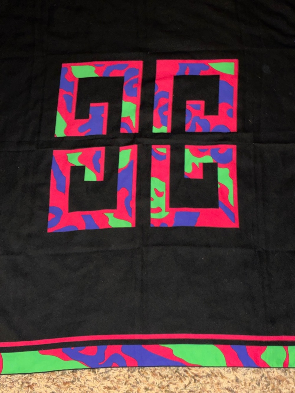 Vintage & Rare 1980s 'Ysatis de Givenchy' Paris Crepe Silk Scarf - Picture 11 of 11